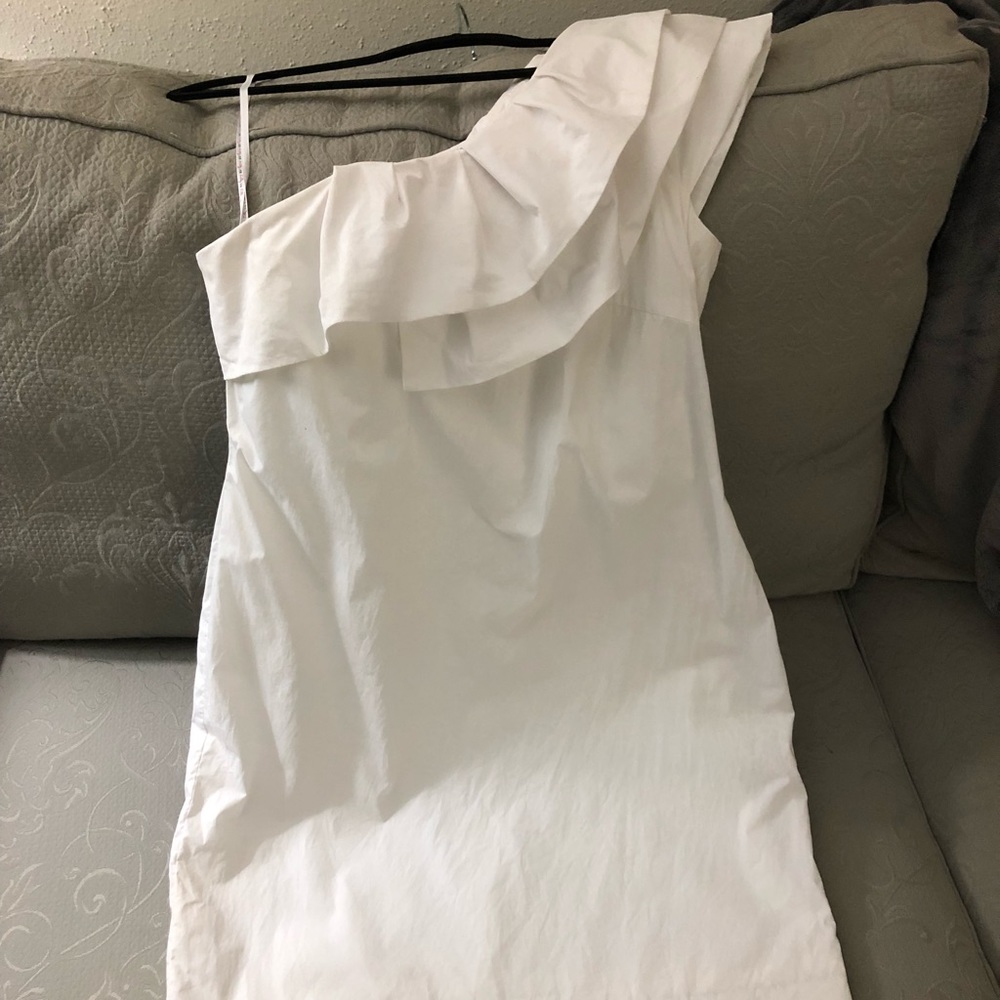 Lilly White one shoulder dress